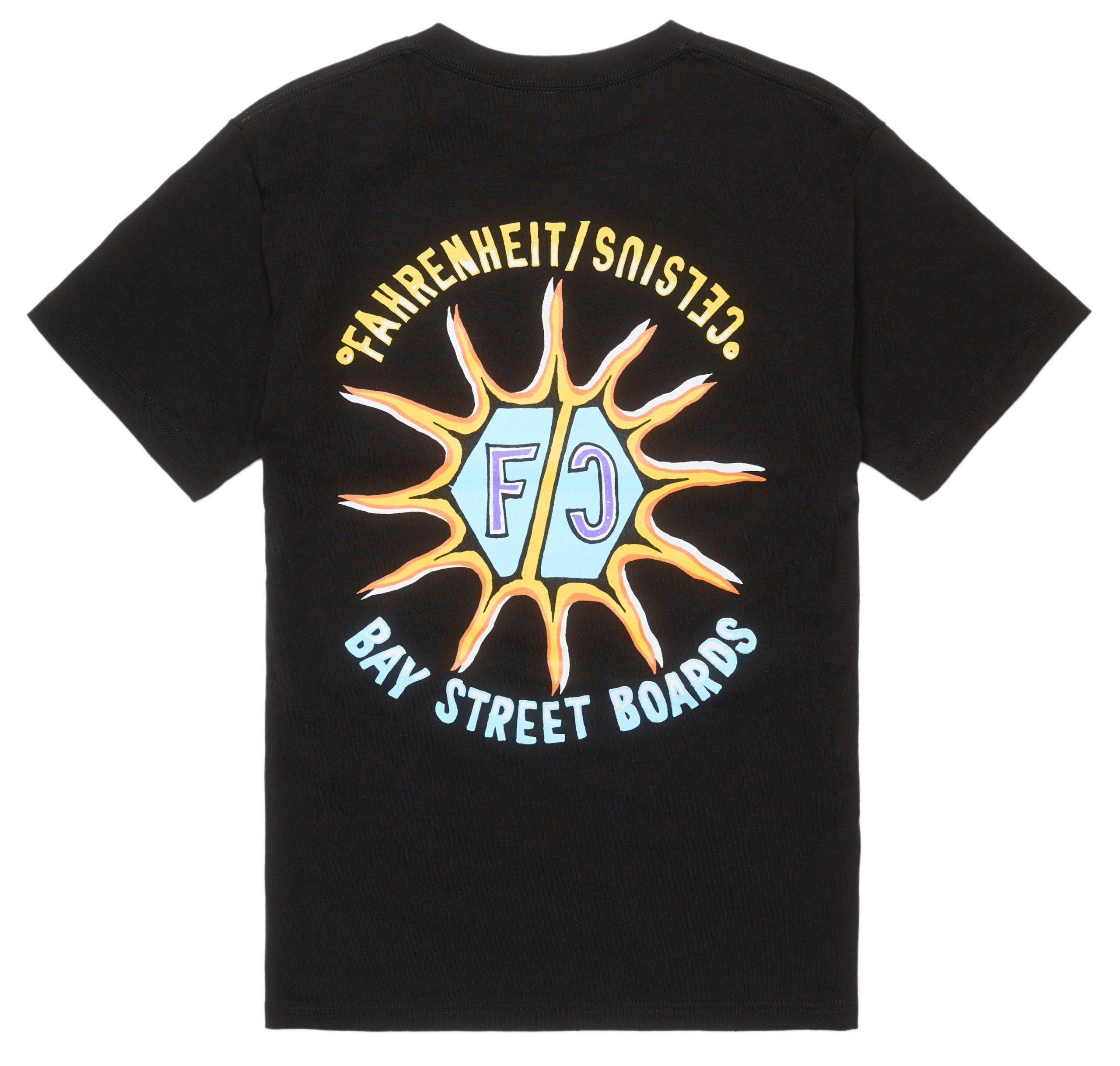 Bay Street x Fahrenheit/Celsius T-Shirt -- Black