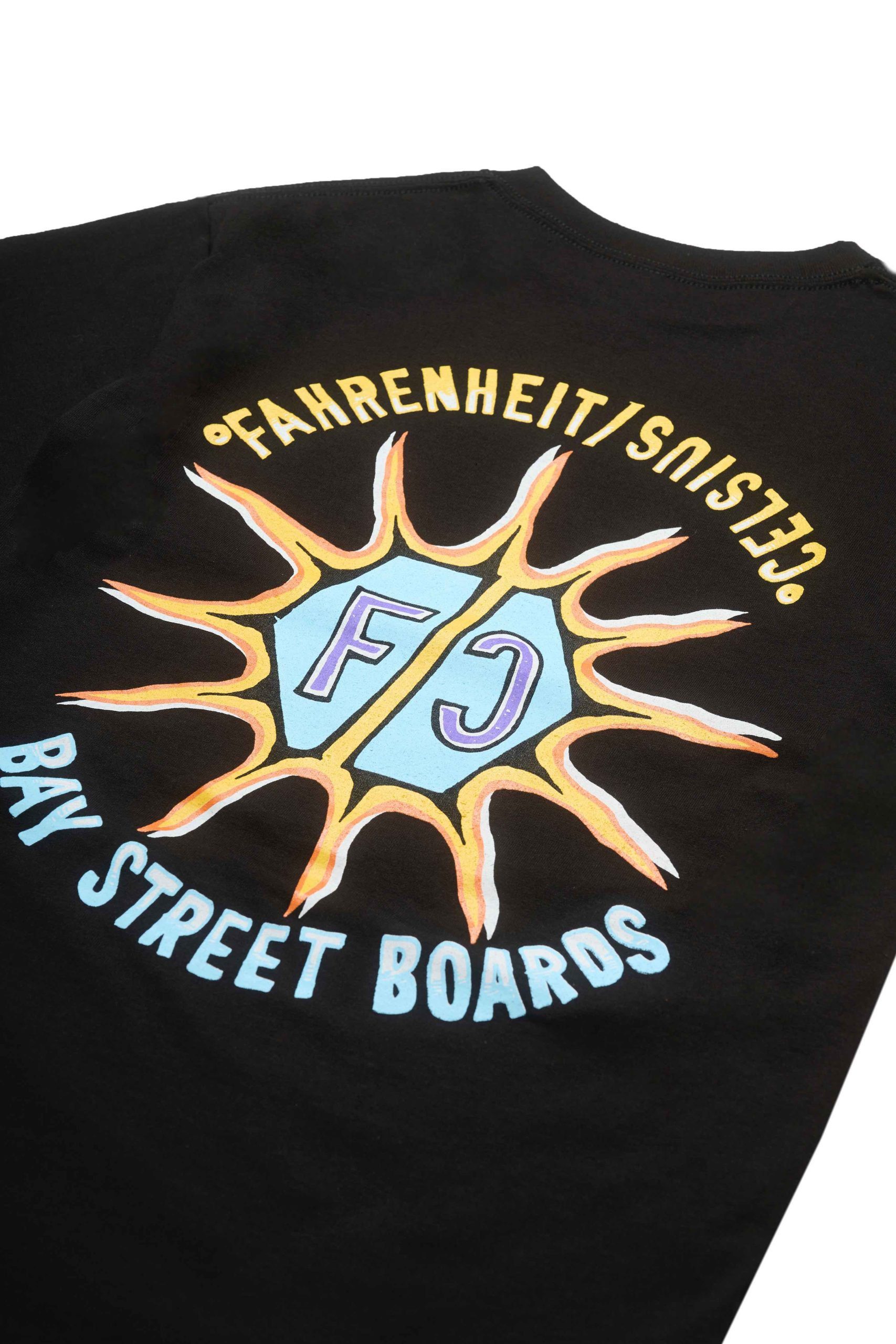 Bay Street x Fahrenheit/Celsius T-Shirt -- Black