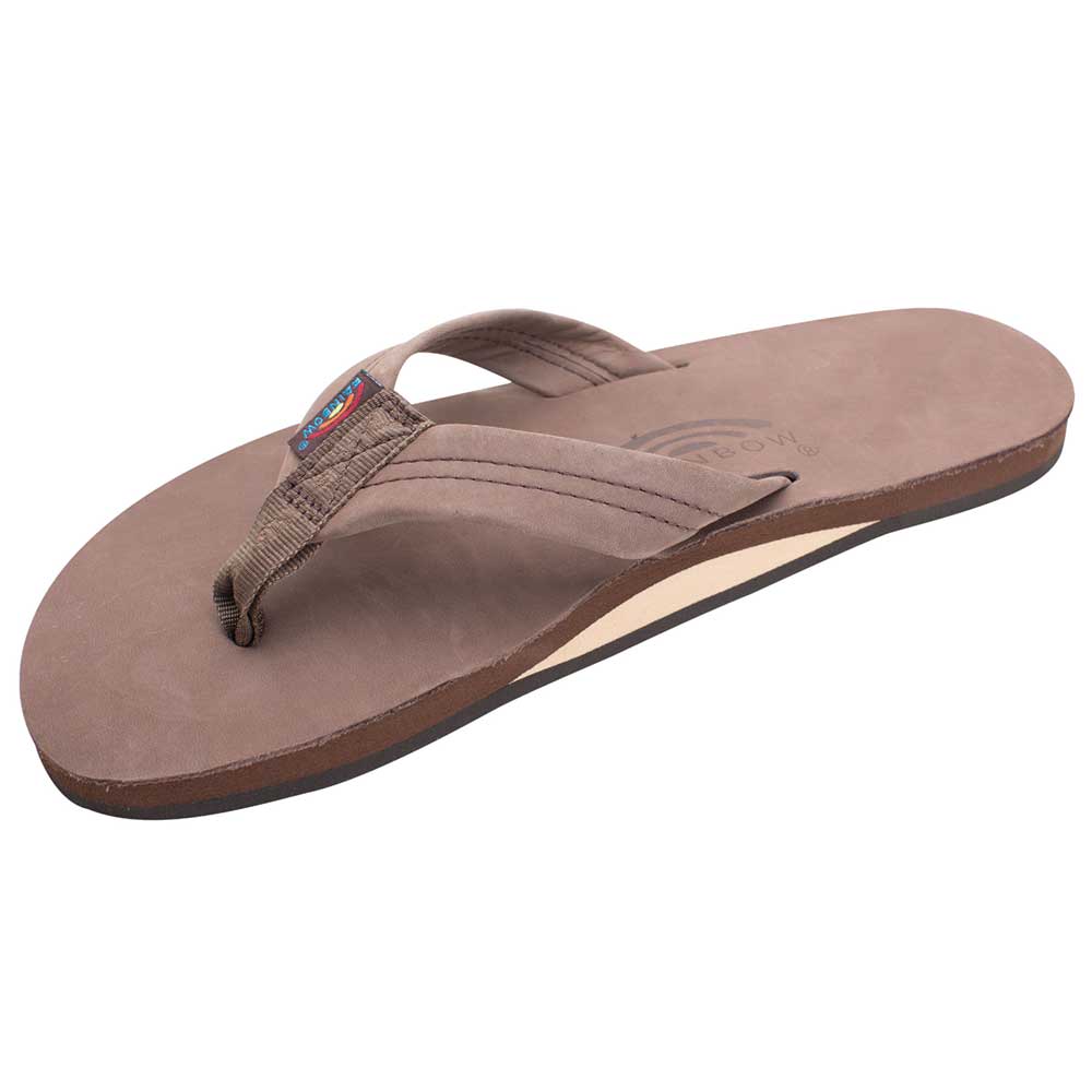 Rainbow Sandals - Men's Single Layer Premium Leather
