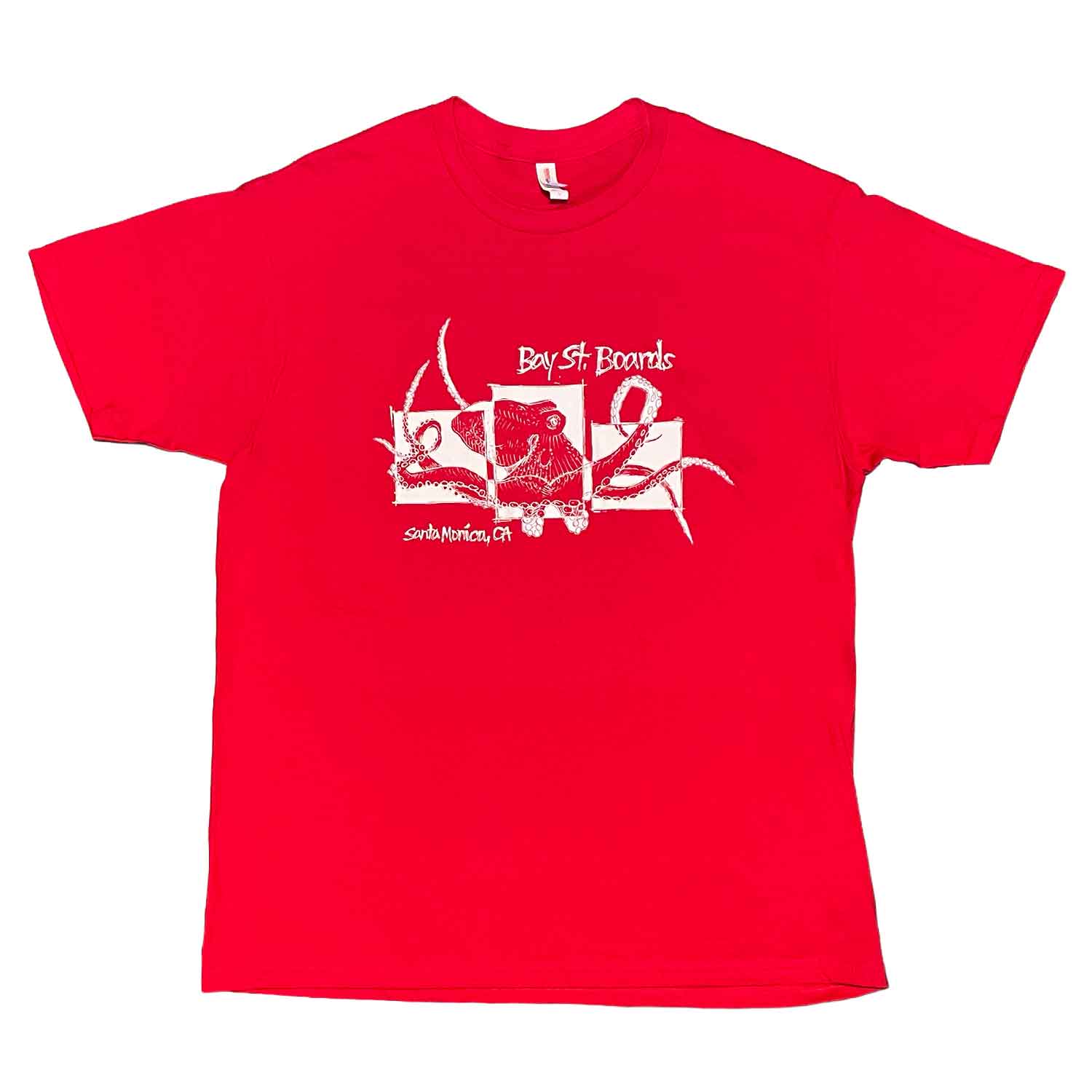 Bay Street "Kraken" T-Shirt -- Red