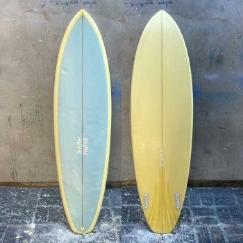 6'0" Oscar Guru "Kool Aid" Shortboard (Used)