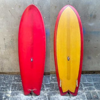 5'5" Richard Wisz Twin Fish (Used)