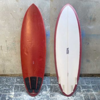 5'9" Richard Wisz Quad Shortboard (Used)